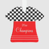 Rood zwart en wit ornament (achterkant)