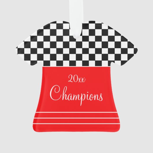 Rood zwart en wit ornament (achterkant)