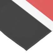 Rood, Zwart en Wit Patroon Medium Tafelloper (Hoek)