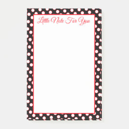 Rood zwart en wit post-it® notes