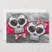 Rood zwart en witte suiker kaart (Achterkant)