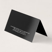 Rood Zwart Fitness Personal Trainer Bodybuilding Visitekaartje (Achterkant)