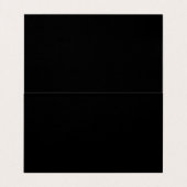 Rood Zwart Fitness Personal Trainer Bodybuilding Visitekaartje (Binnenkant ongevouwen)