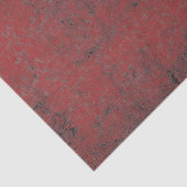 rood zwart gegoten textiel tissuepapier (Detail)