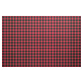 Rood & zwart geruit gingham stof (Fat Quarter)