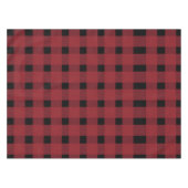 Rood zwart geruit patroon tafelkleed (Voorkant (Horizontaal))