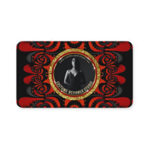 Rood Zwart + Goud Funky Gotische Creatieve