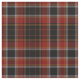 Rood Zwart Grijs Geel Tartan Plaid Stof