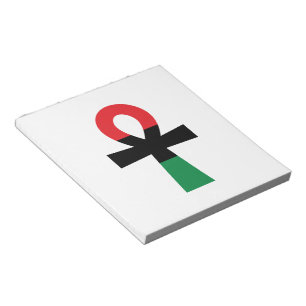 Rood, Zwart & Groen Ankh Notitieblok