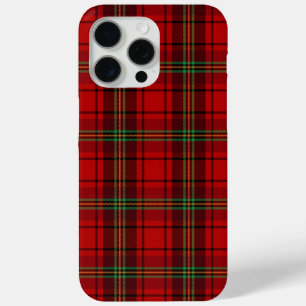 Rood Zwart Groen Gezellige Plaids iPhone 15 Pro Max Hoesje