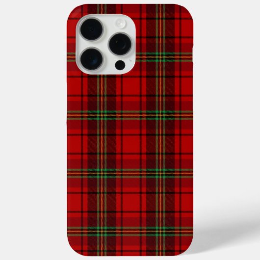 Rood Zwart Groen Gezellige Plaids Case-Mate iPhone Case (Achterkant)
