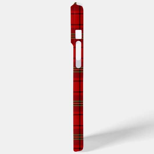 Rood Zwart Groen Gezellige Plaids Case-Mate iPhone Case (Achterkant / Links)