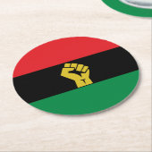 Rood zwart + Groen Onderzetter (Gebogen)