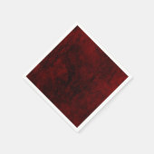 Rood & Zwart Grunge Gothic Servet (Hoek)
