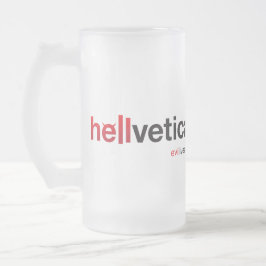 Rood & Zwart hellvetica woordmerk Matglas Bierpul