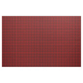 Rood, Zwart Houndstooth Patroon #2M Stof (Yard (91,4 cm))