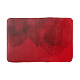 Rood zwart liefde abstract modern schilderij ontwe badmat