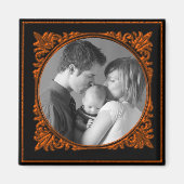 Rood & Zwart Lijst Magneet (Voorkant)