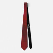 Rood Zwart Plaid - Emo - Stropdas (Voorkant)