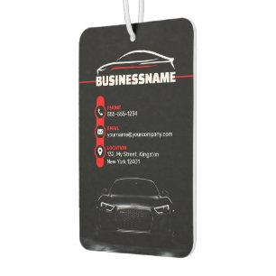 Rood & Zwart Professionele Autowasserij en -detail Luchtverfrisser