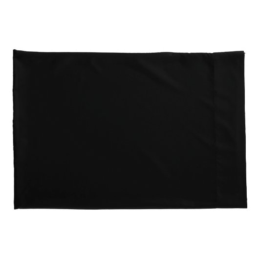 Rood, zwart roos floraal kussensloop (Achterkant-Rechts)