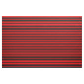 Rood zwart strepen patroon ontwerp stof (Yard (91,4 cm))