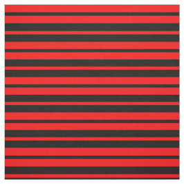 Rood zwart strepen patroon ontwerp stof