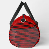Rood Zwart Strepenpatroon Groot Plunjezak (Rechts)