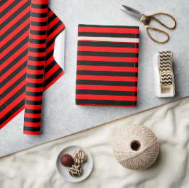 Rood/zwart tappapier cadeaupapier