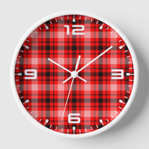 Rood Zwart Tartan Geruite geruite geruite patroon