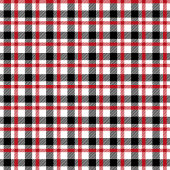 Rood Zwart Tartan Tafelkleed Gezellig Cabin Dining