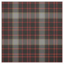Rood Zwart Taupe Grijs Tartan Plaid Stof