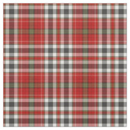 Rood Zwart Wit Groen Grijs Tartan Plaid Stof