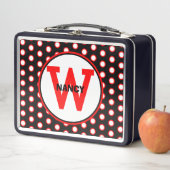 Rood Zwart Wit Polka Dots NAAM (In situ)