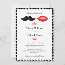 Rood, zwart & wit snor & lippen Houndstooth Wo