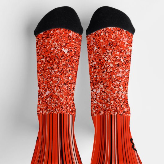 Rood Zwart Wit Sokken (Top)