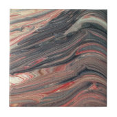 Rood, zwart, wit tegeltje (Voorkant)