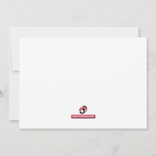 Rood Zwart & Wit Vlinder Verjaardag Uitnodigingen (Achterkant)