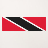 Rood zwart wit yogamat (Achterkant (horizontaal))