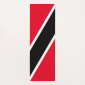 Rood zwart wit yogamat (Achterkant)