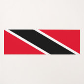 Rood zwart wit yogamat (Voorkant (horizontaal))