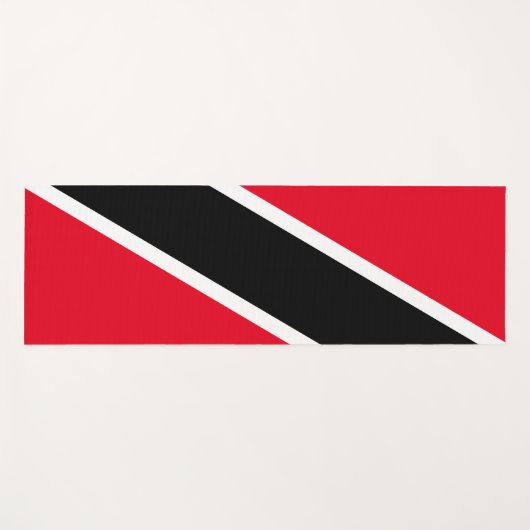 Rood zwart wit yogamat (Voorkant (horizontaal))