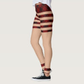 Rood Zwarte Buffalo Plaid Houthakkersstijl Yoga Ti Leggings (Links)