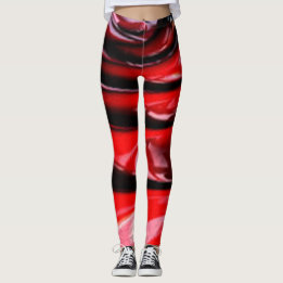 Rood Zwarte koele Moderne Chic hipster collages ar Leggings