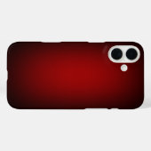 Rood/zwarte stijlvolle iPhone draagtas Case-Mate iPhone Case (Achterkant (horizontaal))