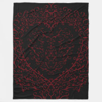 Rood Zwarte Weddenschap Gothic Heart Beauful Elega