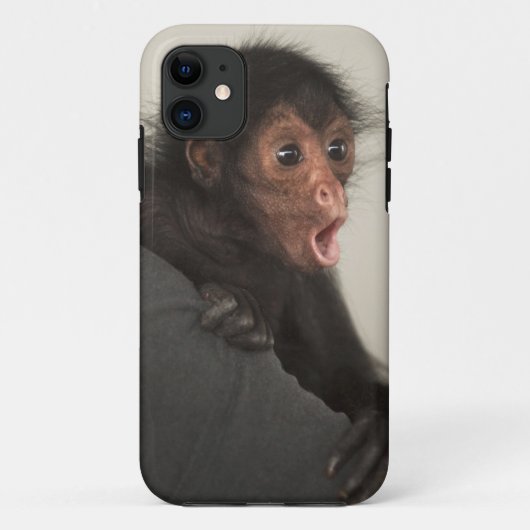 Roodaangezichtspinaap (Ateles paniscus) Case-Mate iPhone Case (Achterkant)