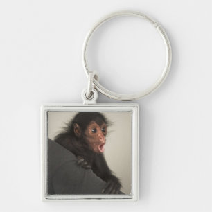 Roodaangezichtspinaap (Ateles paniscus) Sleutelhanger