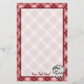 Roodaapschapen Briefpapier (Voorkant)