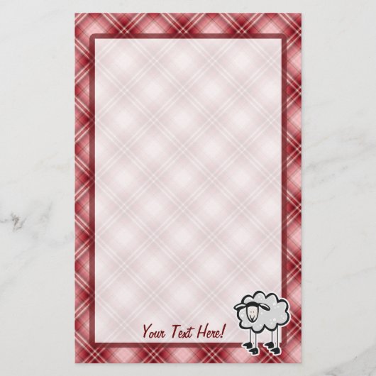 Roodaapschapen Briefpapier (Voorkant)